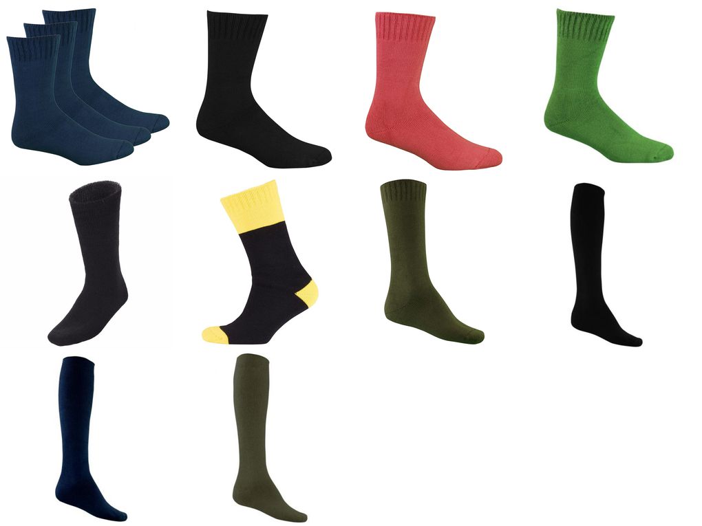 thick bamboo working socks